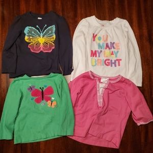 3T - Girl's Long Sleeved Shirts - Lot
